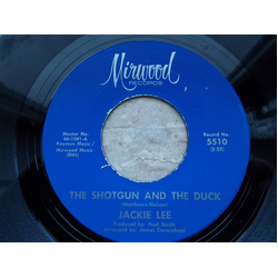 Jackie Lee The Shotgun And The Duck / Do The Temptation Walk Vinyl 7" USED