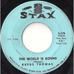 Rufus Thomas The World Is Round / Chicken Scratch Vinyl 7" USED