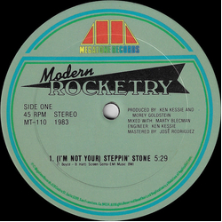 Modern Rocketry (I'm Not Your) Steppin' Stone / I'm Gonna Make You Want Me Vinyl 12" USED