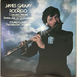 James Galway / Eduardo Mata / Philharmonia Orchestra Plays Rodrigo Concierto Pastoral, Fantasia Para Un Gentilhombre Vinyl LP USED