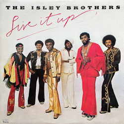 The Isley Brothers Live It Up Vinyl LP USED