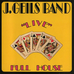 The J. Geils Band "Live" Full House Vinyl LP USED
