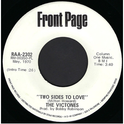 The Victones Two Sides To Love Vinyl 7" USED