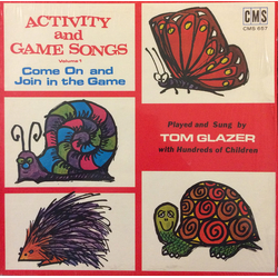 Tom Glazer Activity And Game Songs Volume 1 (Come On And Join In The Game) Vinyl LP USED