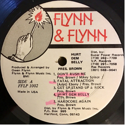 Prezident Brown Hurt Dem Belly Vinyl LP USED