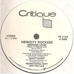 NewCity Rockers Brother Louie Vinyl 12" USED