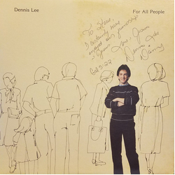Dennis Lee (7) For All People Vinyl LP USED