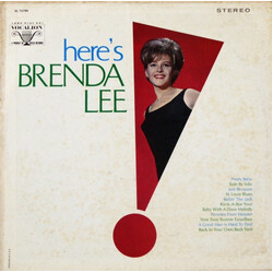Brenda Lee Here's Brenda Lee Vinyl LP USED