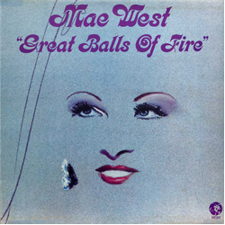 Mae West Great Balls Of Fire Vinyl LP USED