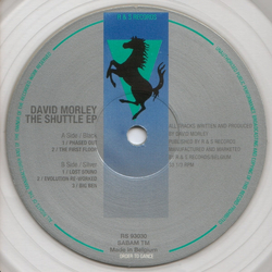 David Morley The Shuttle EP Vinyl 12" USED