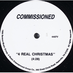 Commissioned 4 Real Christmas Vinyl 12" USED