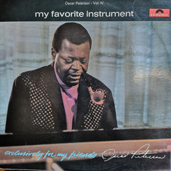 Oscar Peterson My Favorite Instrument Vinyl LP USED