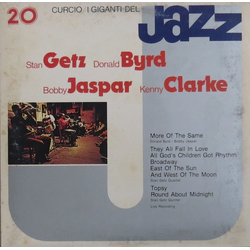 Stan Getz / Donald Byrd / Bobby Jaspar / Kenny Clarke I Giganti Del Jazz Vol. 20 Vinyl LP USED