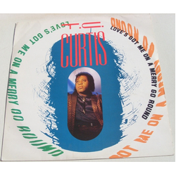 T.C. Curtis Love's Got Me On A Merry Go Round Vinyl 12" USED