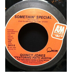 Quincy Jones / Patti Austin Somethin' Special / There's A Train Leavin' USED VINYL 7INCH SINGLE