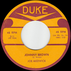 Joe Medwick Johnny Brown / Searching In Vain Vinyl 7" USED