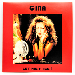 Gina Let Me Free ! Vinyl 12" USED