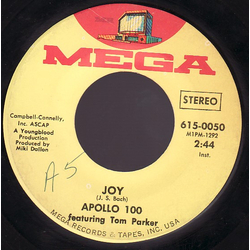 Apollo 100 / Tom Parker Joy / Excercise In A Minor Vinyl 7" USED