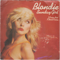 Blondie Sunday Girl Vinyl 7" USED