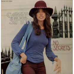 Carly Simon No Secrets Vinyl LP USED