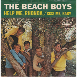 The Beach Boys Help Me, Rhonda Vinyl 7" USED