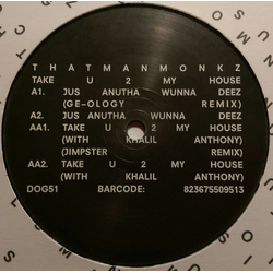 That Man Monkz Take U 2 My House Vinyl 12" USED