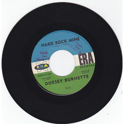 Dorsey Burnette Hard Rock Mine Vinyl 7" USED