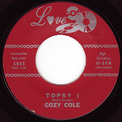 Cozy Cole Topsy Vinyl 7" USED