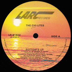 The Chi-Lites Bottom's Up Vinyl 12" USED