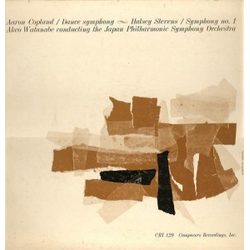 Aaron Copland / Halsey Stevens / Akeo Watanabe / Japan Philharmonic Symphony Orchestra Dance Symphony / Symphony No. 1 Vinyl LP USED