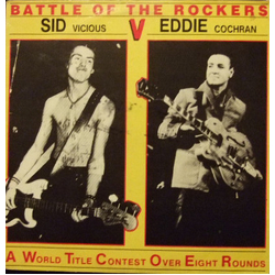Sid Vicious / Eddie Cochran Sid V Eddie The Battle Of The Rockers Vinyl LP USED