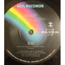 War Galaxy Vinyl 7" USED