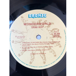 Uriah Heep Wonderworld Vinyl LP USED