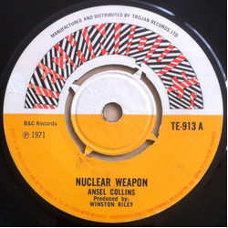 Ansel Collins / Techniques All Stars Nuclear Weapon / La, La, La Vinyl 7" USED