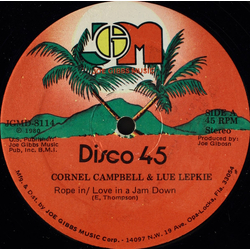 Cornell Campbell / Louie Lepkie / Joe Gibbs & The Professionals Rope In / Love In A Jamdown / Love Up Jamdown Vinyl 12" USED