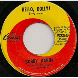 Bobby Darin Hello, Dolly! Vinyl 7" USED