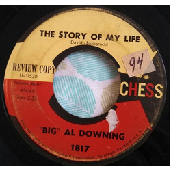 Al Downing The Story Of My Life / I'd Love To Be Loved Vinyl 7" USED