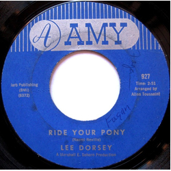Lee Dorsey Ride Your Pony Vinyl 7" USED