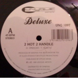 Deluxe (2) 2 Hot 2 Handle Vinyl 12" USED