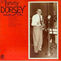 Tommy Dorsey Dedicated To You Vinyl LP USED