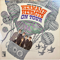Herman's Hermits Their Second Album! Herman's Hermits On Tour Vinyl LP USED