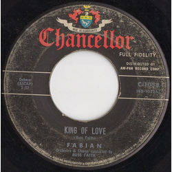 Fabian (6) King Of Love / Tomorrow Vinyl 7" USED
