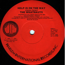 The Whatnauts Help Is On The Way Vinyl 12" USED