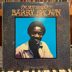 Barry Brown I'm Not So Lucky (Showcase) Vinyl LP USED