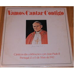 His Holiness Pope John Paul II Vamos Cantar Contigo Vinyl LP USED
