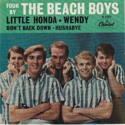 The Beach Boys Four By The Beach Boys Vinyl 7" USED