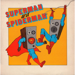 Superman & Spiderman Superman and Spiderman Vinyl LP USED