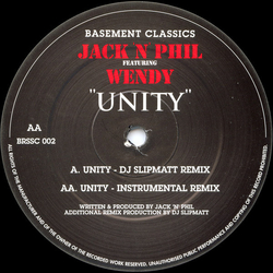 Jack n Phil / Wendy Ann Warchal Unity (DJ Slipmatt Remix) Vinyl 12" USED