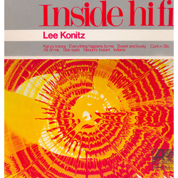 Lee Konitz Inside Hi-Fi Vinyl LP USED