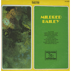 Mildred Bailey Mildred Bailey Vinyl LP USED
